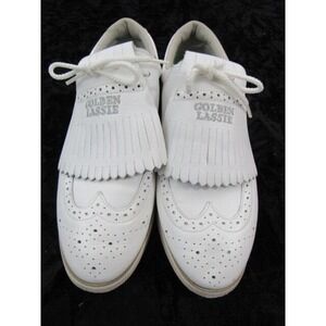 Phil Ritson Golden Lassie Ladies Golf Shoes Size 6 White Sku:10